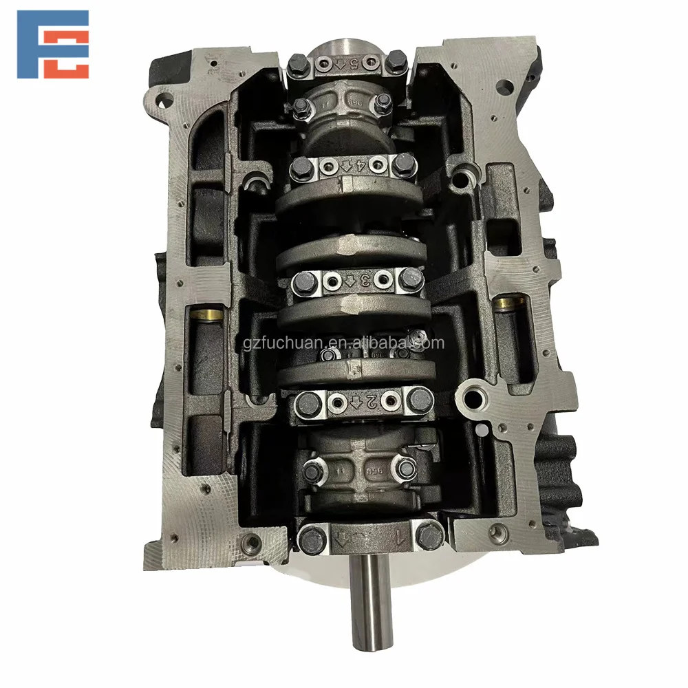 Blok Silinder Mesin Berkualitas Tinggi Baru D4CB Euro 3 4 5 Poros Baja untuk Hyundai Starex Porter Sorent Bongocustom