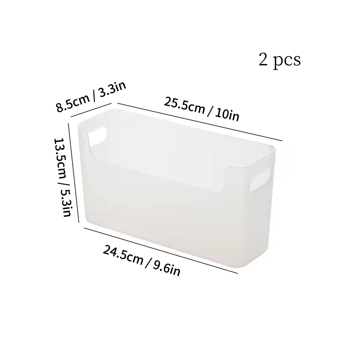 Opbergdoos voor ondergoed, bh's en sokken, plastic kledingorganizer, wandmontage, zonder gaten, voor slaapkamerkast, lades, opbergorganizer