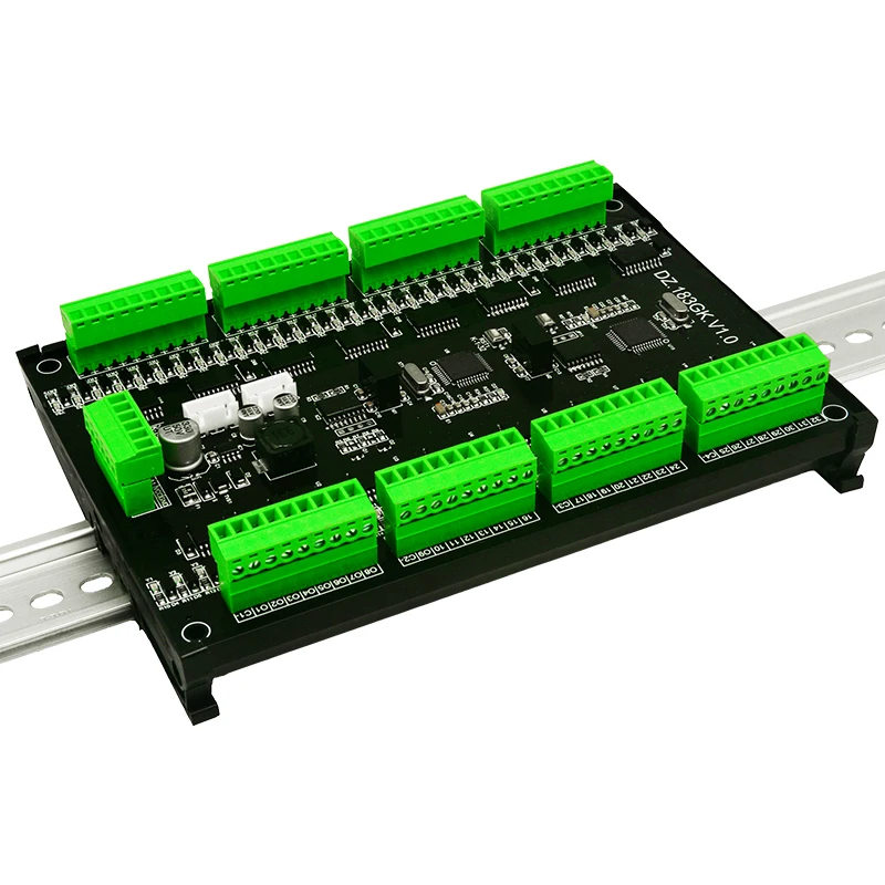 64-channel output optocoupler isolation 485 communication transistor relay amplifier board supports Modbus protocol