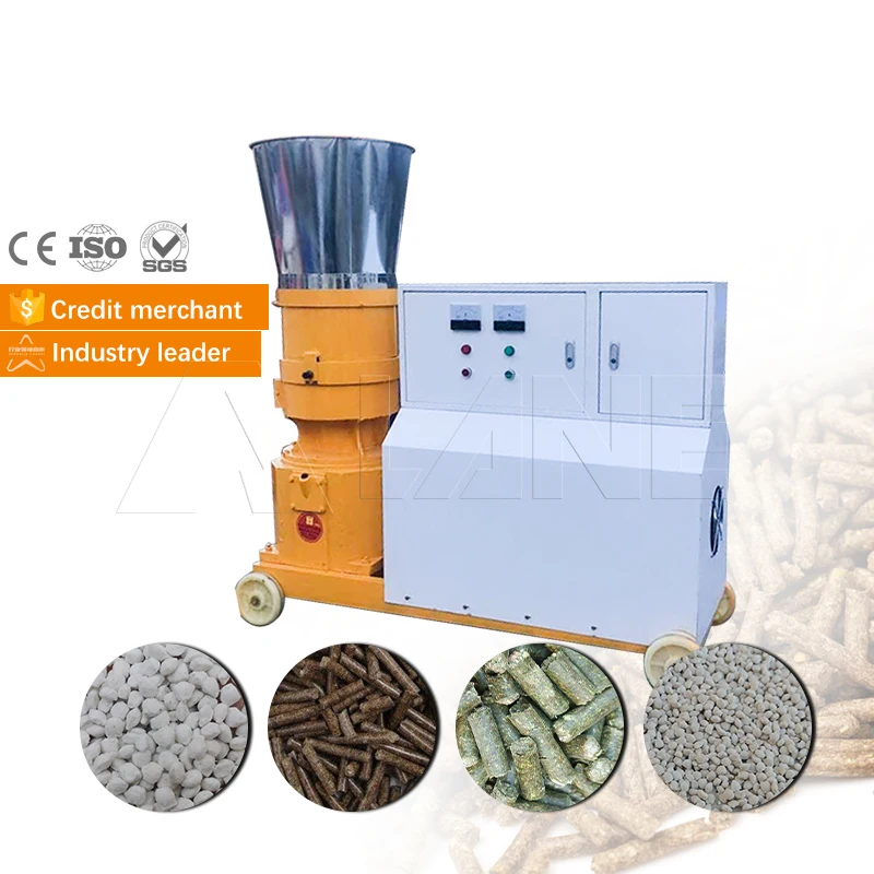 

LANE Feed Processing Machines Flour Mill Cattle Feed Manufacturing Machine Pelletizer Machine For Animal Feeds