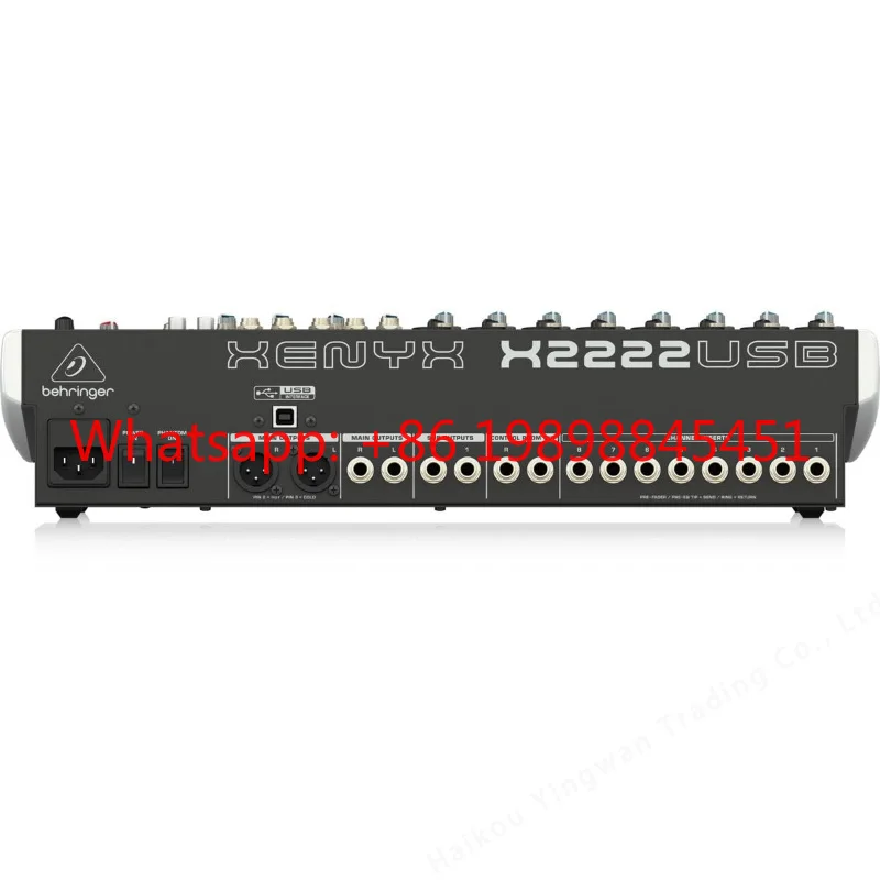 Premium X2222USB 2/2-Bus Audio Mixer Built-in Compressor 24Bit Effects Processor