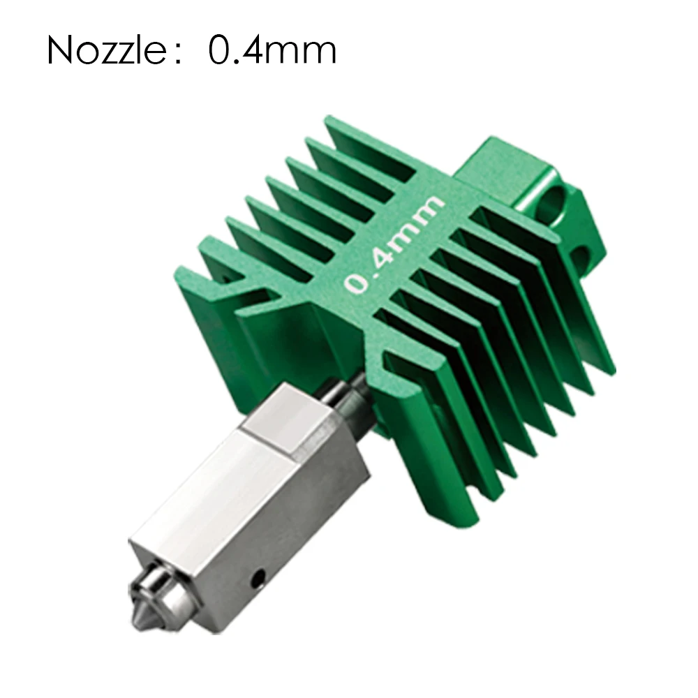 

Tungsten Carbide Nozzles Hotend Kit for Bambu Lab X1C, P1 Series 3D Printer 550℃ High Temperature Tungsten Carbide Nozzle hotend