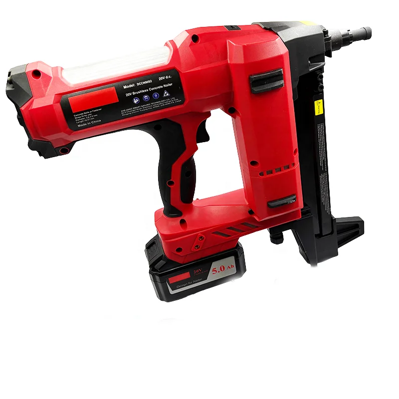 Battery Nailer Cordless Nailer for Concrete Pin Nail  Power Tool Wireless Power Tool  Nailtask   Nail Gun