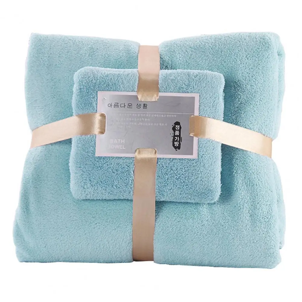 

Highly Absorbent Towels Luxuriously Soft Bath Towel Set for Gentle Skin Highly Absorbent Quick Drying Versatile for Bathroom