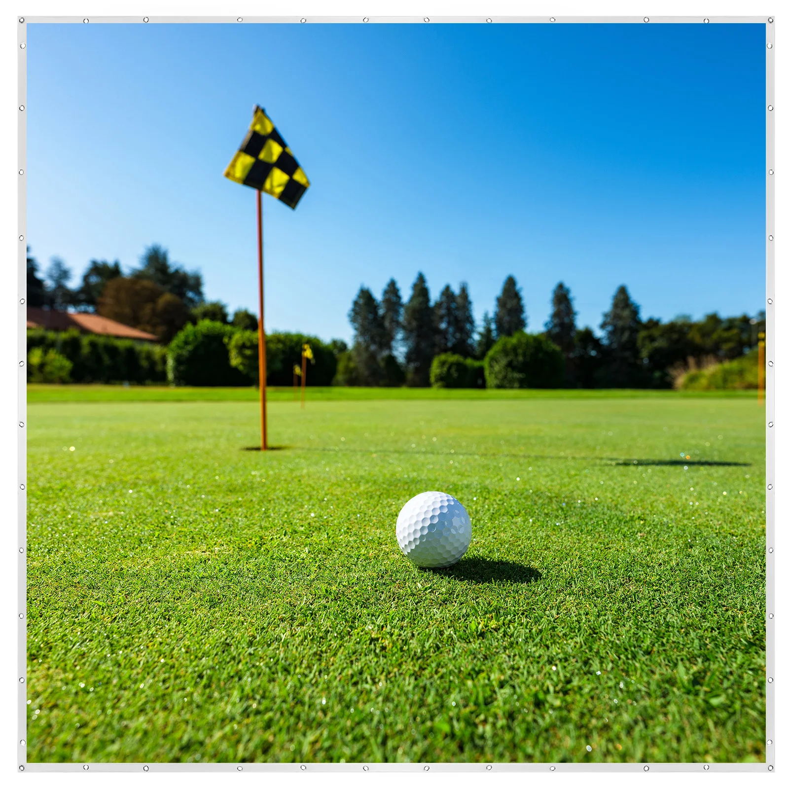 

Golf Simulator Impact Screen High-Strength Golf Simulator Hitting Screen for Training Indoor/Outdoor