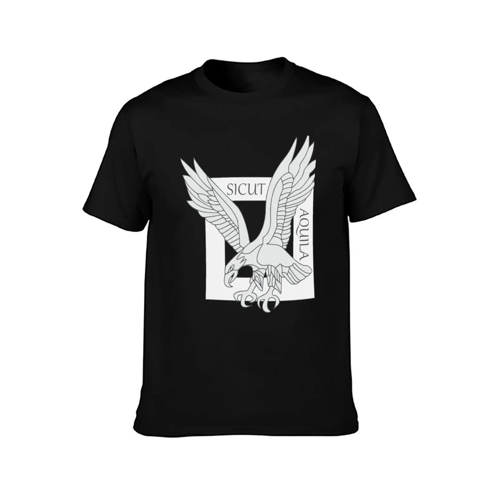Sicut aquila - Fusiliers Commandos de l'Air - French Air Force T-Shirt Festival Casual Short Sleeve