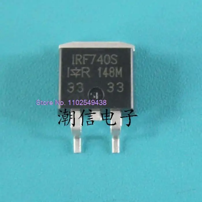 

10PCS/LOT F740S IRF740S 10A 400V