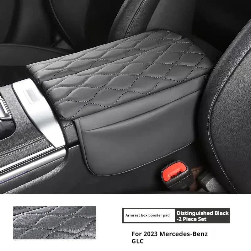 

For Mercedes-benz GLC Car Styling Armrest Box Cover Cushion Armrest Box Anti Dirty Cover Dustproof storage box Auto Accessories