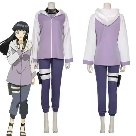 2025 Hyuga Hinata cosplay anime cosplay dark purple long cute wig Hyuga Hinata cosplay