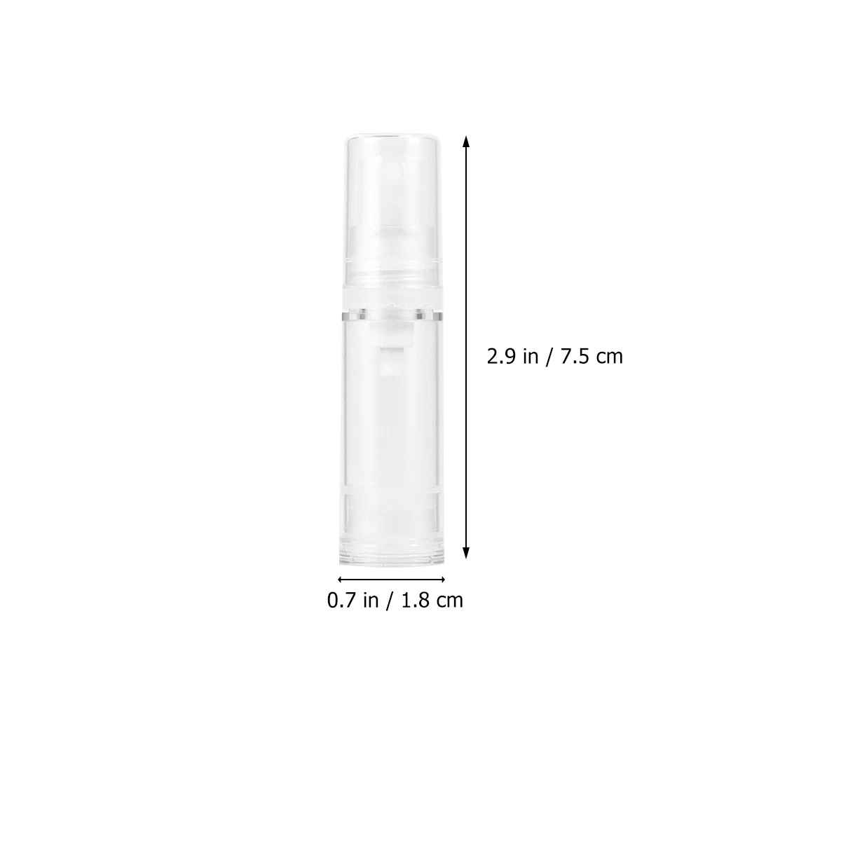 

12 Pcs Travel Bottles Subpackaging Refillable Press Pump Empty Spray Fine Mist Durable Shampoo Body Wash Cream Storage Camping