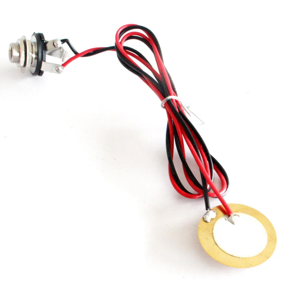 

Single Piezo Pickup For Acoustic Guitar Mandolin Ukulele Drum Trigger Transducer Pre-Amplifier Guitar Pickup Device Gmb604