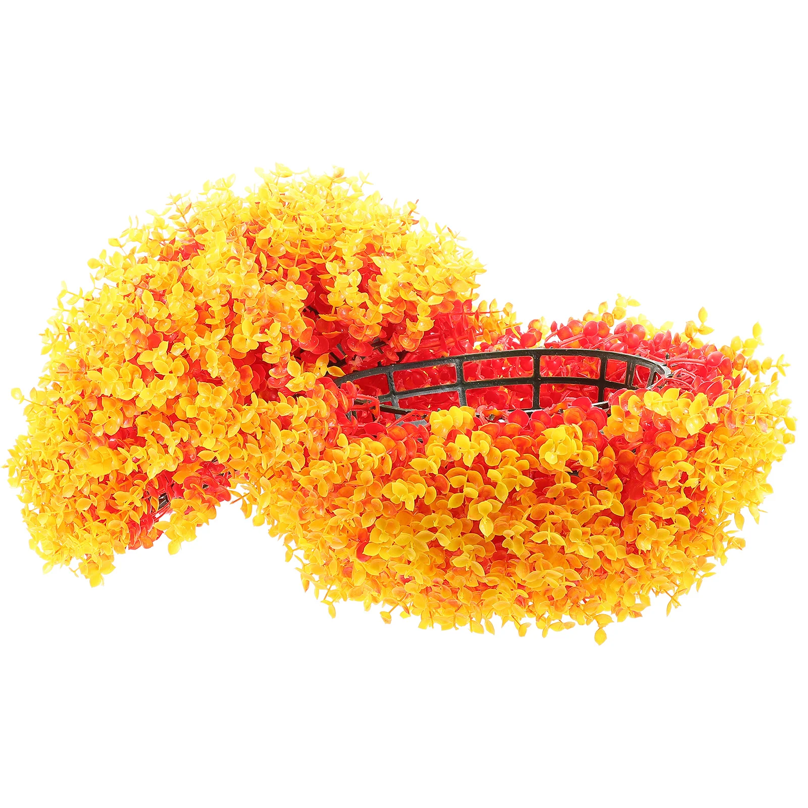 

Simulated Eucalyptus Decorative Grass Balls Faux Topiary Sphere Christmas Fall Plants Outdoor Decorations Spheres Hanging Fake