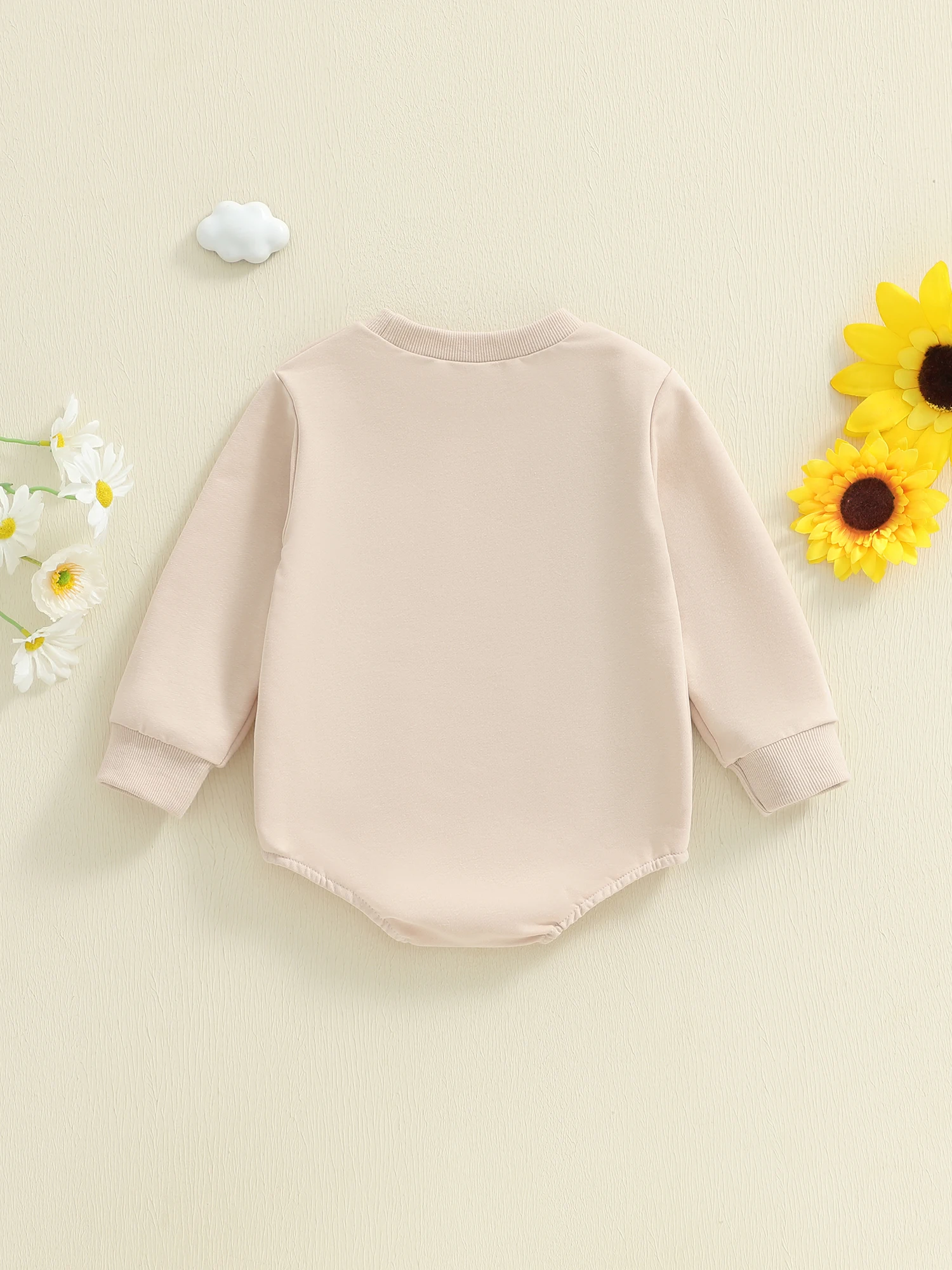 

Осенняя одежда для маленьких мальчиков и девочек с милой вышивкой пчелы, длинными рукавами и круглым вырезом для стильного комфорта