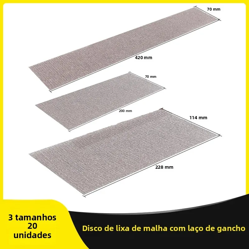 20-pecas-de-disco-de-lixa-de-malha-de-gancho-e-laco-variedade-de-malha-80-320--folhas-de-lixa-para-metal-de-drywall-de-madeira-automatica