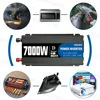 7000Wインバーター、12V/24V/48Vバッテリー入力、220V/110V AC出力、ソーラー入力対応、防爆クランプ付き、ハリケーン対策/農場用 4