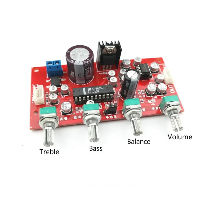 SOTAMIA LM1036 Tone Preamp Audio Board Treble Balance regolazione del controllo del Volume NE5532 OP AMP preamplificatore amplificatore di potenza