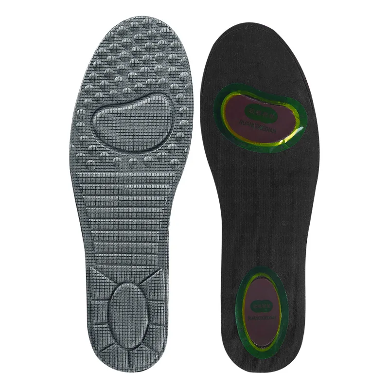 Soft magnetic massage insoles for men and women, sports insoles, breathable massage soles, shock-absorbing magnetic insoles