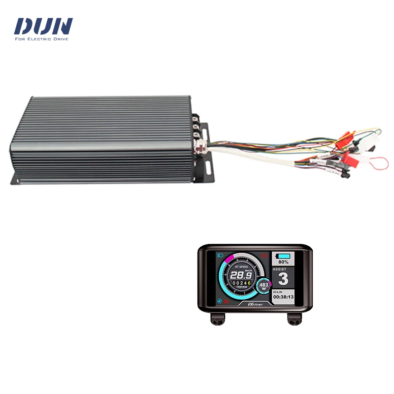 

Sabvoton SVMC72150 APT V2 Controller with TFT Colorful UKC1 Display Kits for 4000W Spoke Motor