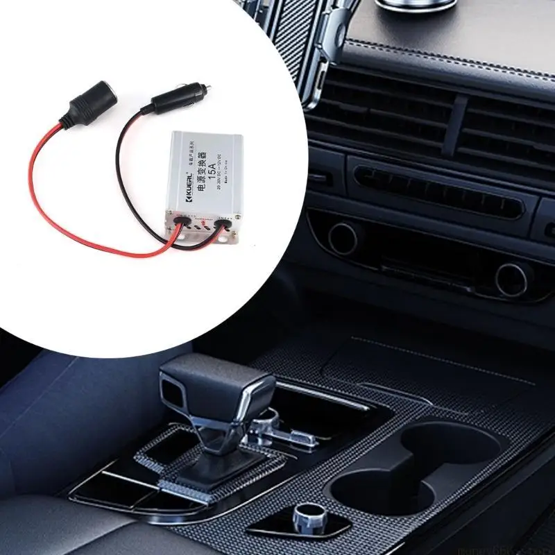 F62C Car Power Supply Converter Stable 24V to 12V Step Down Adapter Reducer