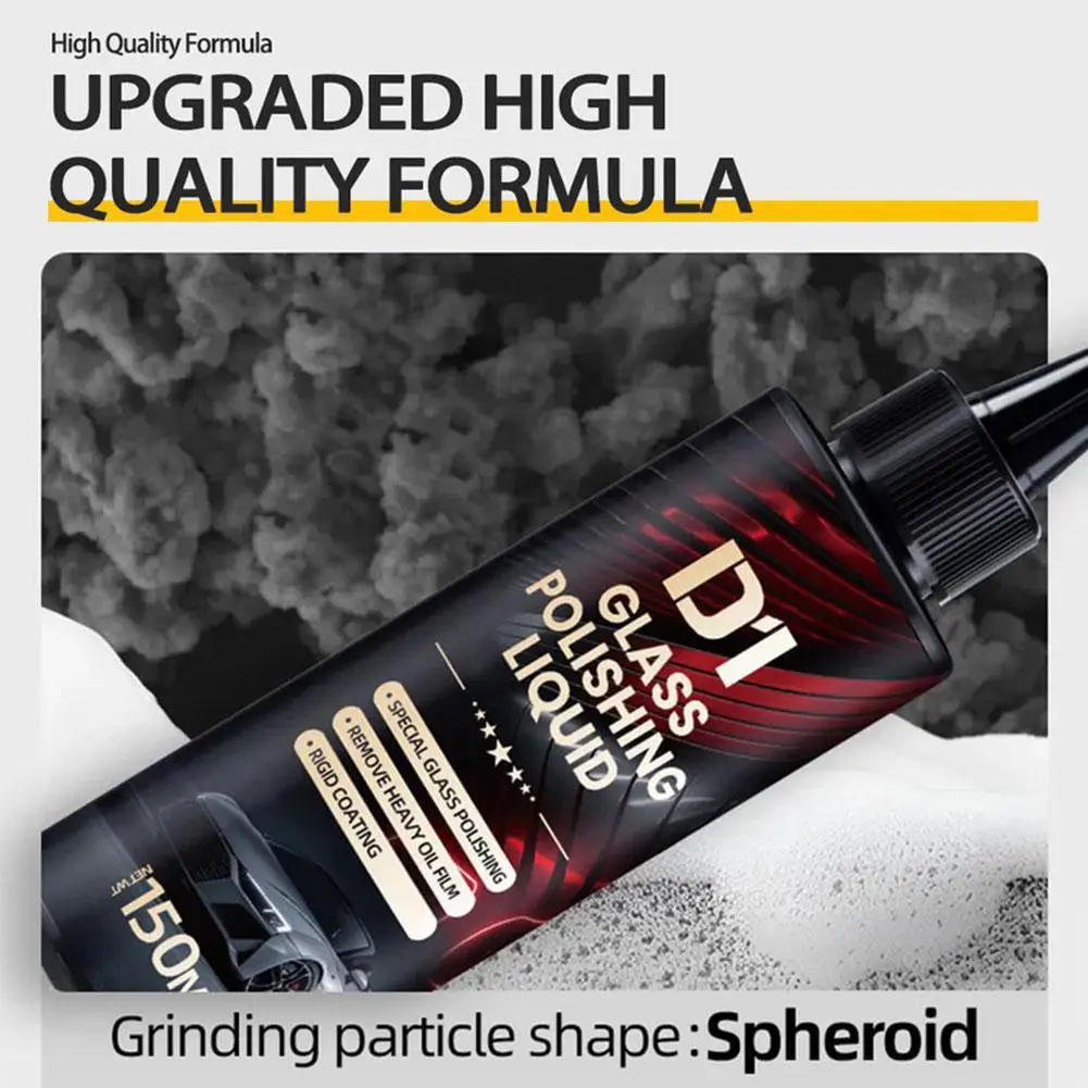 Tiefen Reiniger Paste Film Entfernung Auto Glas Polieren Flüssigkeit Auto Glas Polnischen Flüssigkeit Windschutzscheibe Spiegel Maske Auto Polnischen Kit