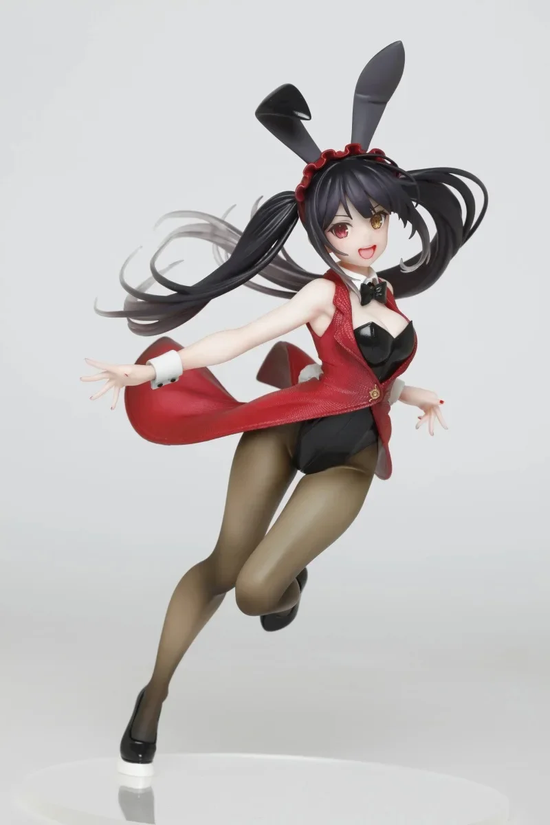 Genuine Taito Coreful Date A Live Tokisaki Kurumi Bunny Girl Ver Pvc Action Figure Model Toys For Kids