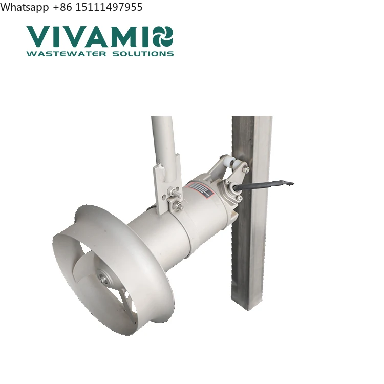 Best Selling Type Submersible Mixer or Submersible Diving Agitator and Submersible Low-speed Propeller for Water Treatment