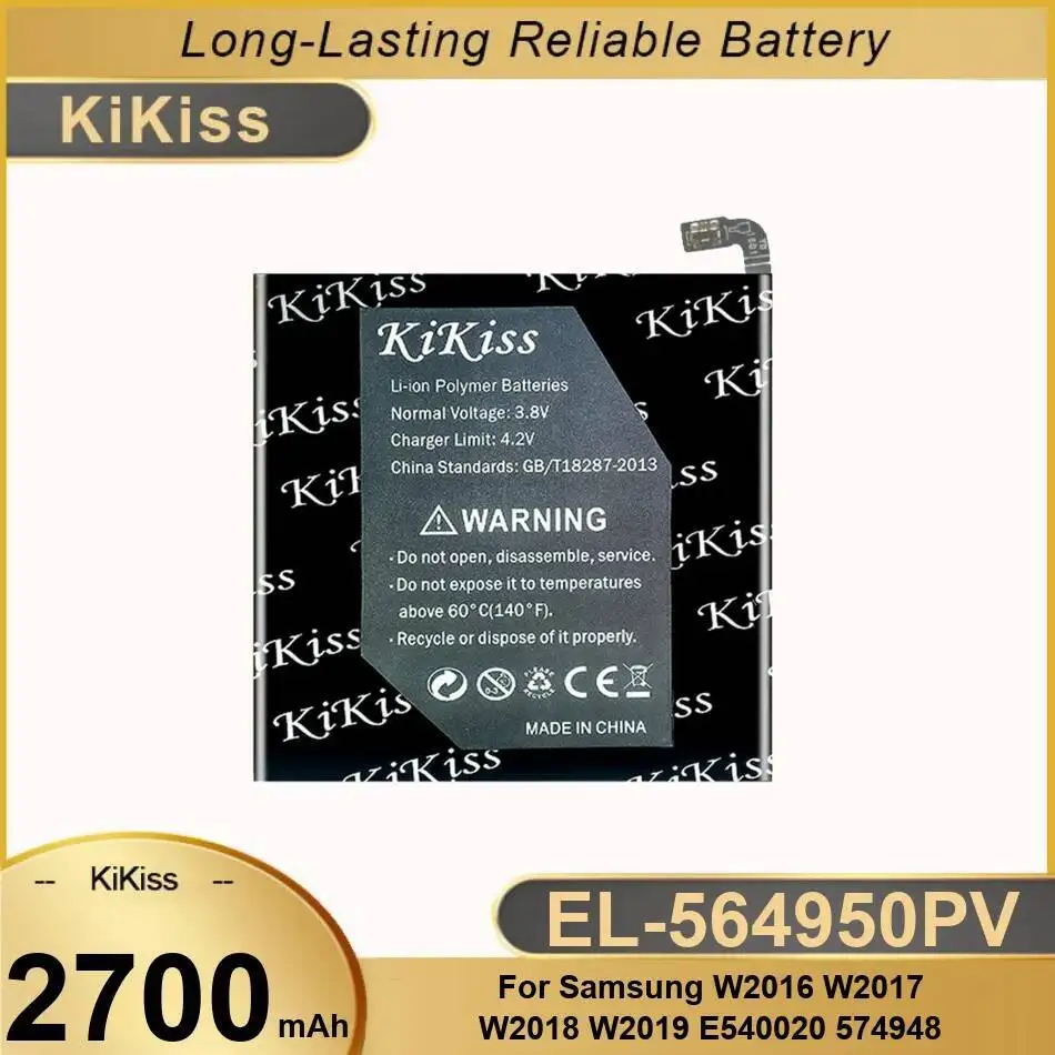

EL-564950PV 2700Mah Mobile Phone Battery For Samsung W2016 W2017 W2018 W2019 E540020 574948 Reliable Replacement