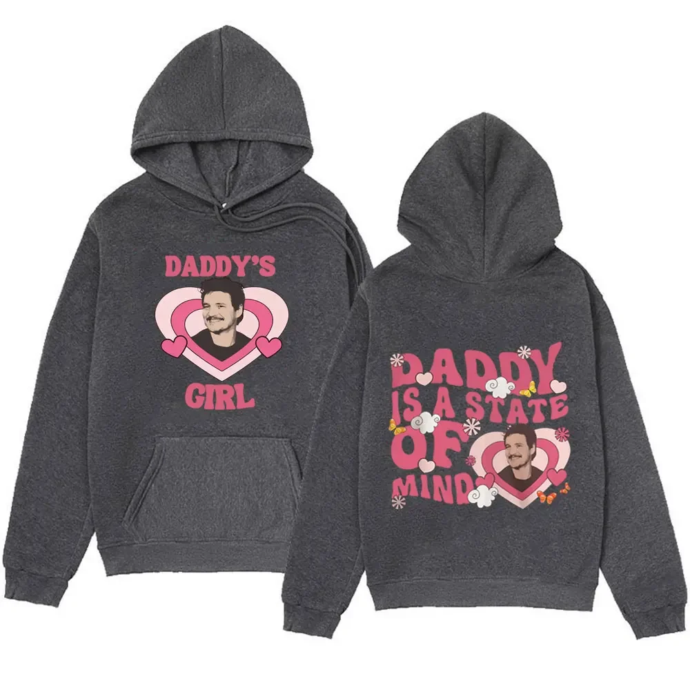 Sudadera con capucha para hombre y mujer, jersey de lana de alta calidad, con estampado de Actor de TV y película, estilo informal, modelo Daddy Is A State of Mind