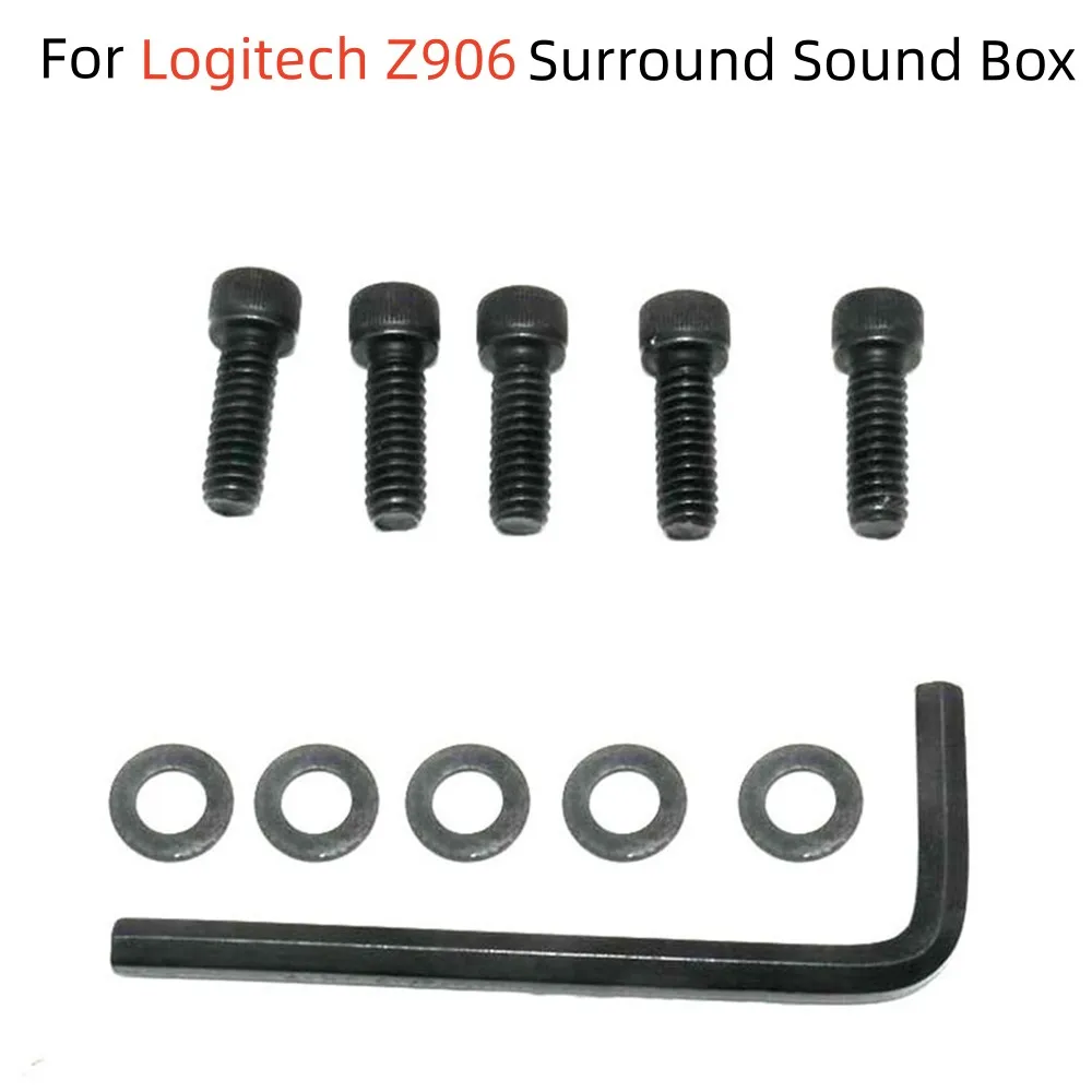 

5pcs/set Hexagon Socket Screws for Logitech Z906 Screws Surround Sound Box Repair Kits