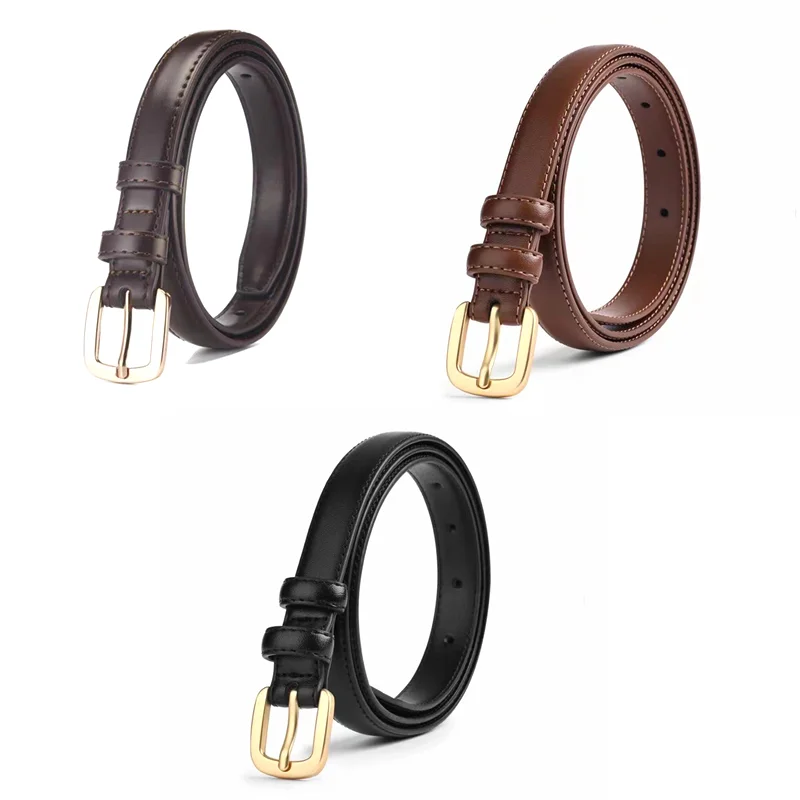 Simple Birthday Gift New Women's Pin Buckle Multi-function Belt With Exquisite Skirt Jeans Accessories
