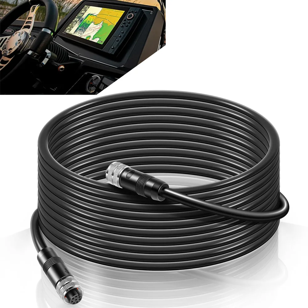 

720073-3 AS EC 20E 8-контактный Ethernet-кабель, запасная часть для Humminbird, подходит для всех моделей APEX, SOLIX и Onix (20 футов)