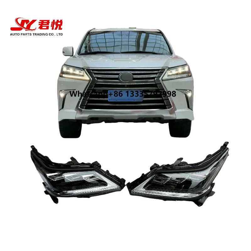 

Suitable for Lexus LX570 Headlight Assembly New LX570 High-end LED Headlight Daytime Running Light Original Disassembly Parts