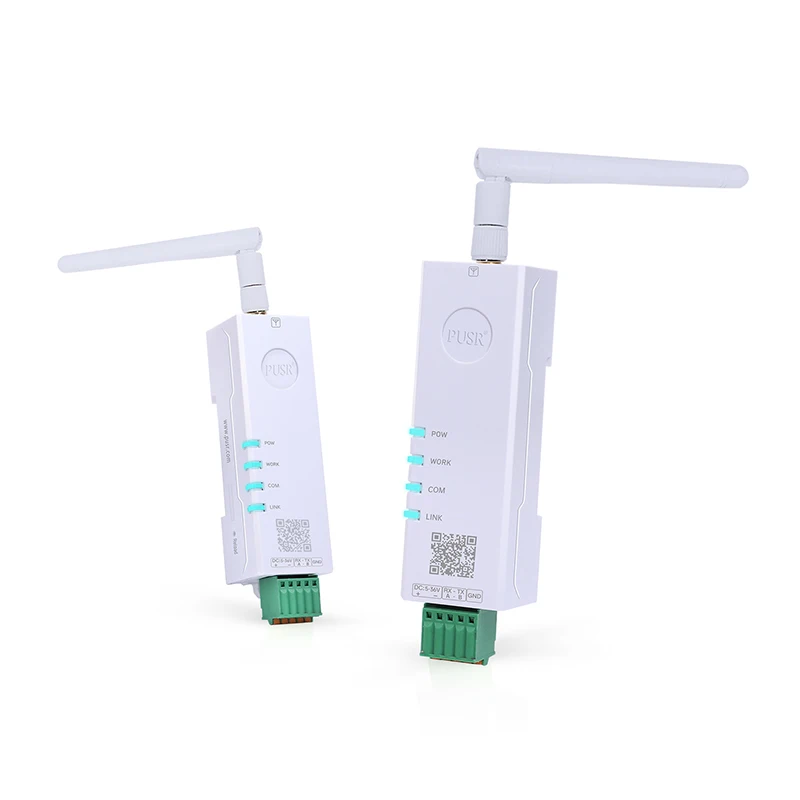 PUSR Serial to Dual Band WiFi Converter RS485/RS232 to WiFi Converter Modbus Gateway with MQTT IEEE802.11 a/b/g/n USR-DR164/162