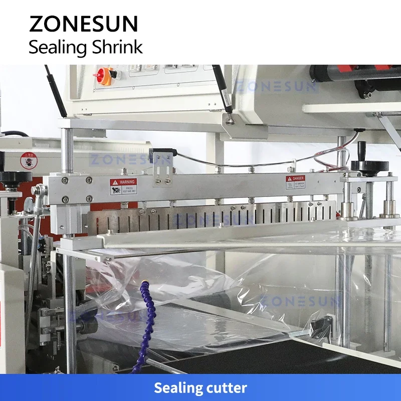 ZONESUN ZS-SPL6 Automatic Heat Shrink Tunnel Shrink Wrap Packaging Machine  for Business and Industrial Use view 4