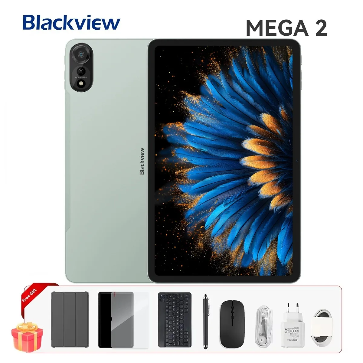 Blackview MEGA 2 12インチ 2K タブレット 12GB+256GB