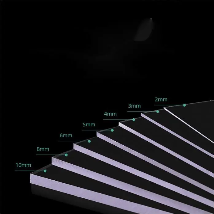 Factory Price Plastic Rigid Glossy Clear Transparent PET Sheet for Business Card 1 roll