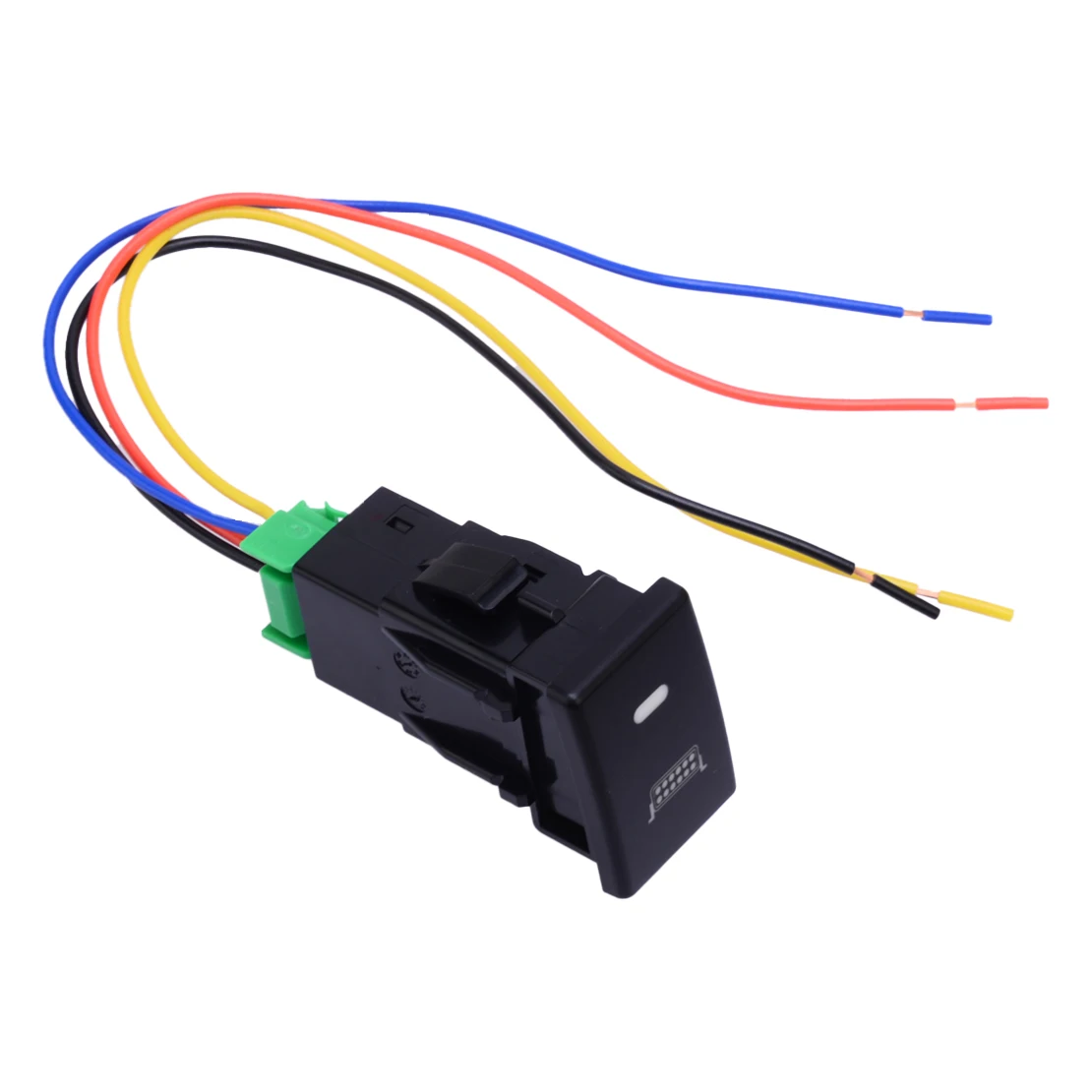 LED Light Bar Push Button Switch With LED Background Indicator With Wire 12V 3A Fit for Holden Colorado Isuzu MU-X V-Cross D-MAX