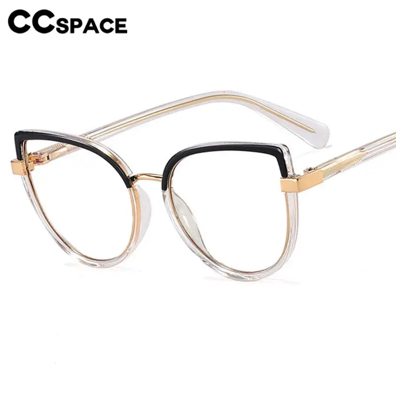 57379 Trend Gradient Color Anti Blue Light Glasses Colorful Tr90 Optical Spectacles Frames Spring Hinge Prescription Eyeglass