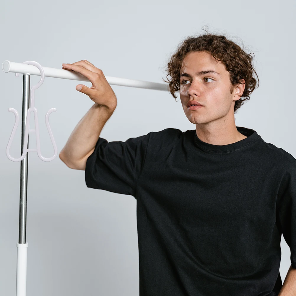 

10pcs Plastic Shoes Hanger Double Hook Design Sturdy Shoe Drying Rack Hanging Organizer Slipper Hooks Lightweight Boot