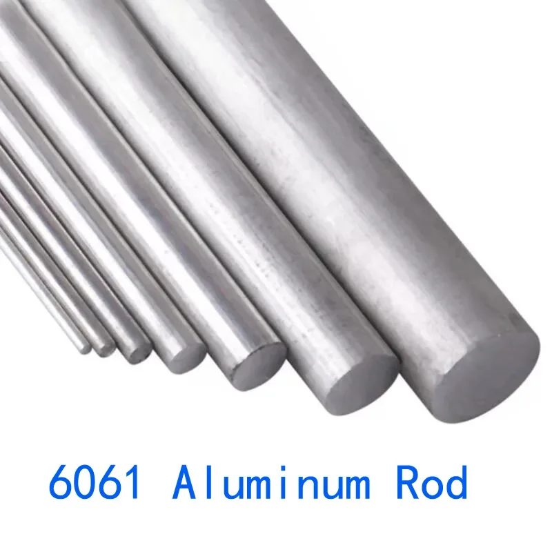 

Dia.3 to 90mm 6061 Aluminum Round Rod Solid Bar Cylindrical Metal Rods Used Tools Model Processing Mechanical Parts customizable