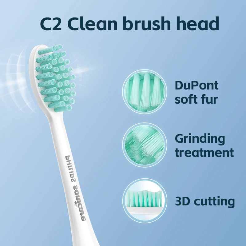 فيليبس Sonicare فرشاة الأسنان الكهربائية HX2421 وضعين الأسنان لطيف التنظيف العميق تجويف الفم الرعاية اللثة الرعاية الصحية فرشاة أسنان