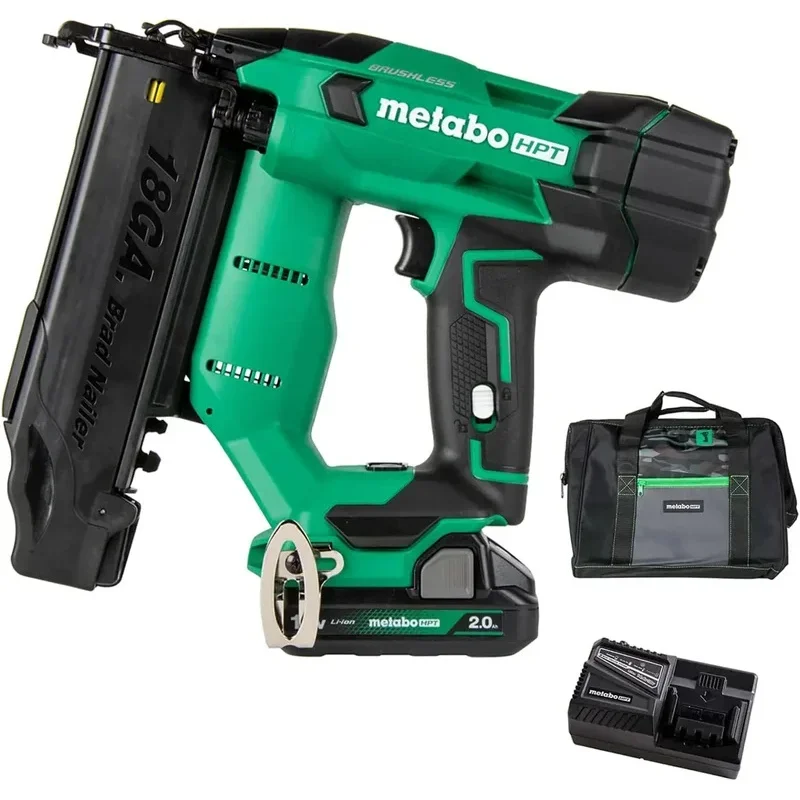 Metabo HPT 18V MultiVolt™ Cordless Brad Nailer Kit, 18 Gauge, 5/8