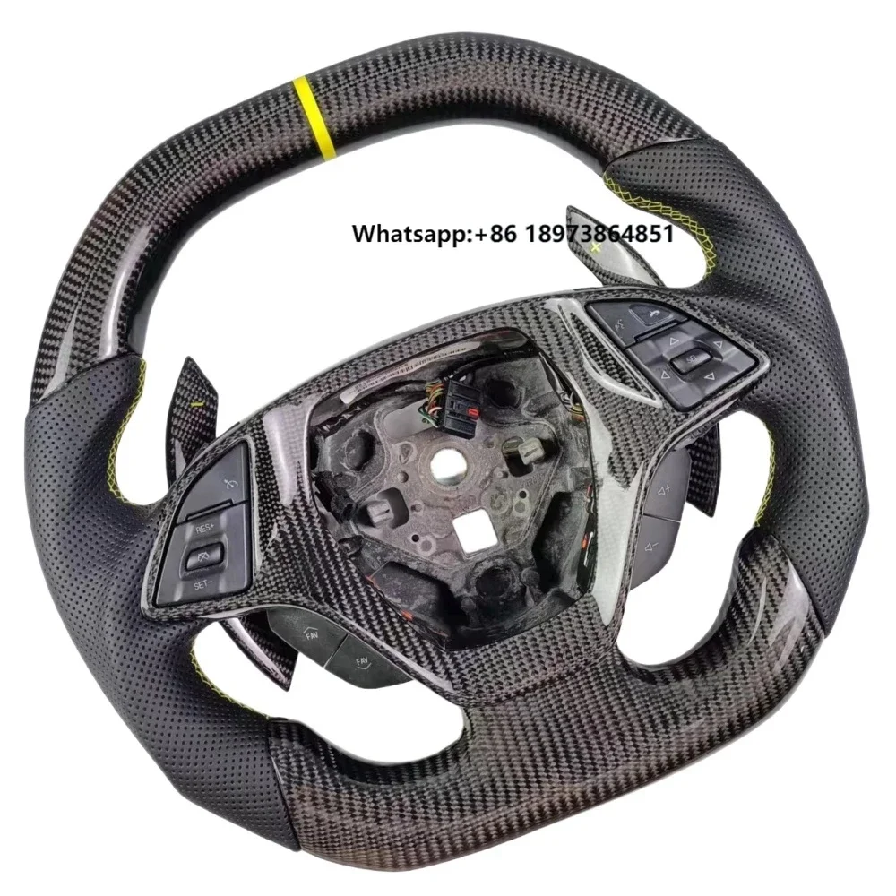 

Customized Carbon Fiber Steering Wheel for Chevrolet Corvette C7