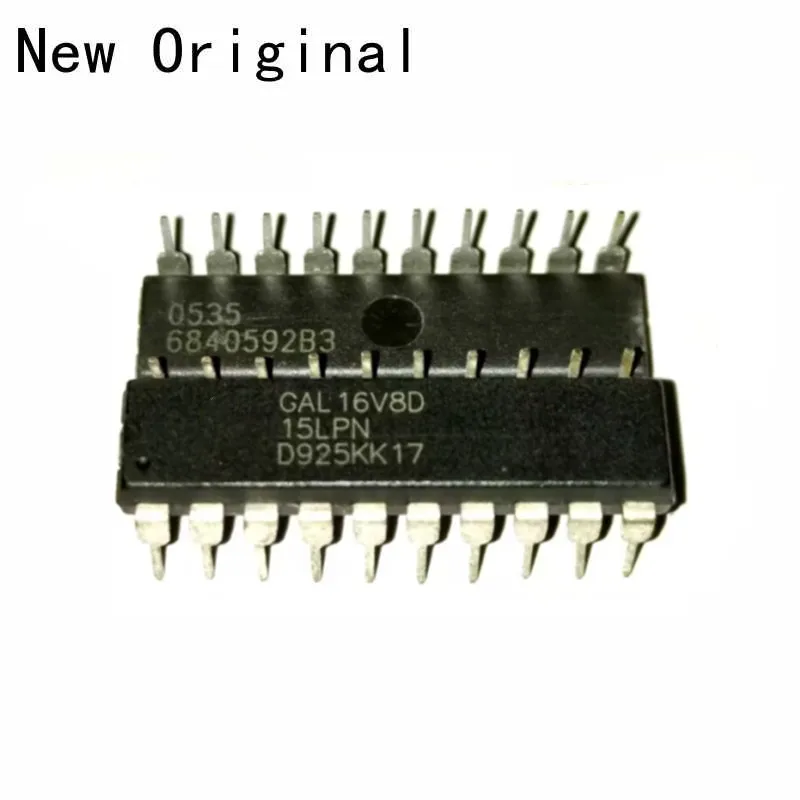 GAL16V8D-15LPN DIP20 New and Original High Performance E2CMOS PLD Generic Array Logic