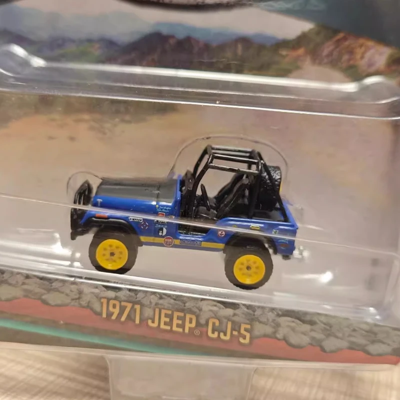

GreenLight 1:64 1971 Jeep CJ5 All Terrain Jeep 35130-B Original Packaging Collection Toys First choice for gifts for friends