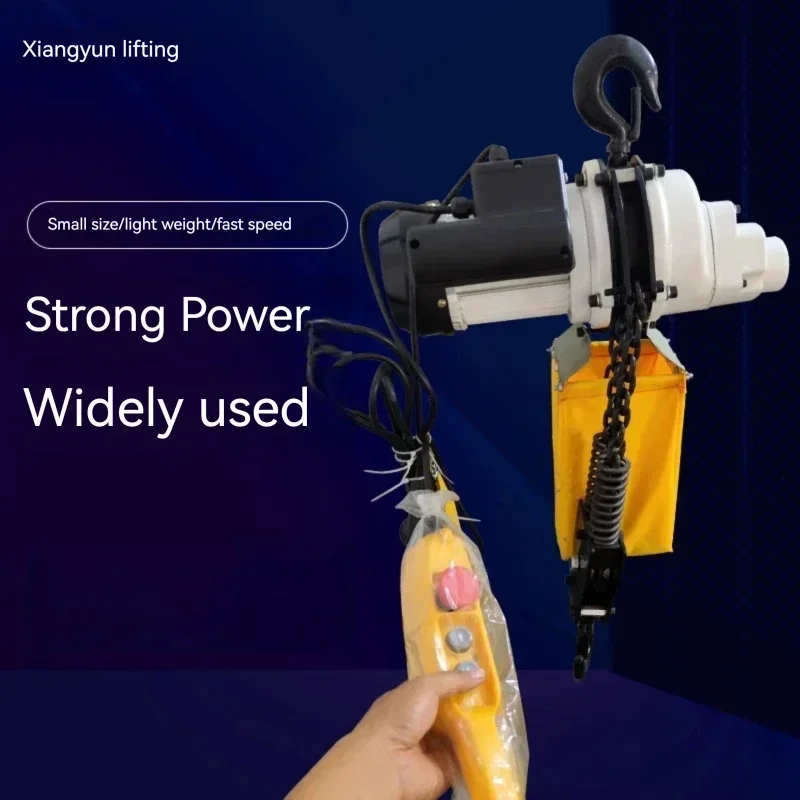 

Crane Hot sale electric chain hoist portable brushless 1 ton small silent chain lift crane winch