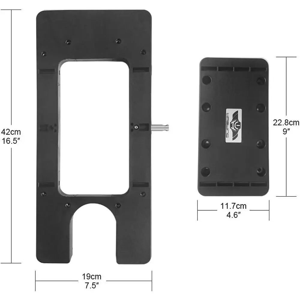 Quick Release Bracket for Electric Trolling Motors - Compatible with Bass Boats, Pontoons, and Fishing Kayaks view 3