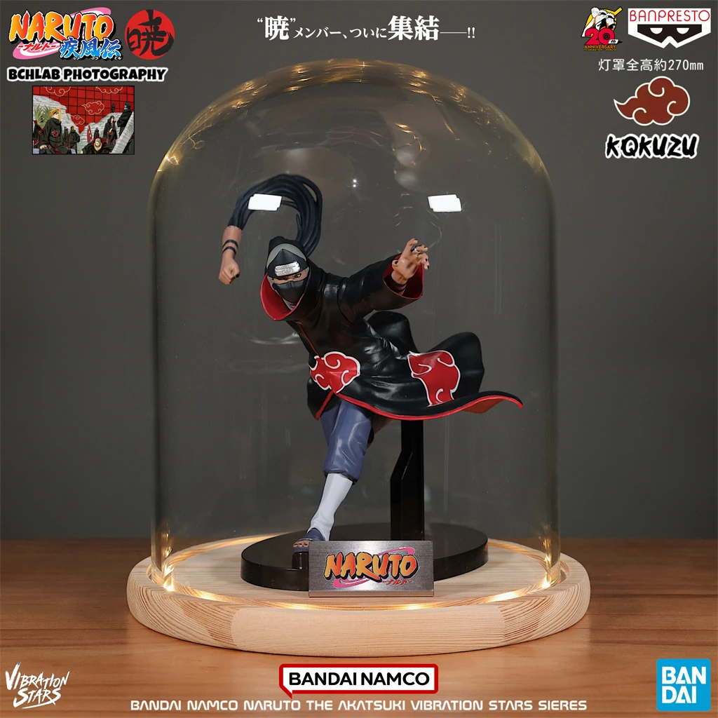 

Bandai Naruto VIBRATION STARS Akatsuki Kakuzu Action Figure - Vibration Effect Collectible Anime Statue Jiongu Threads Scale