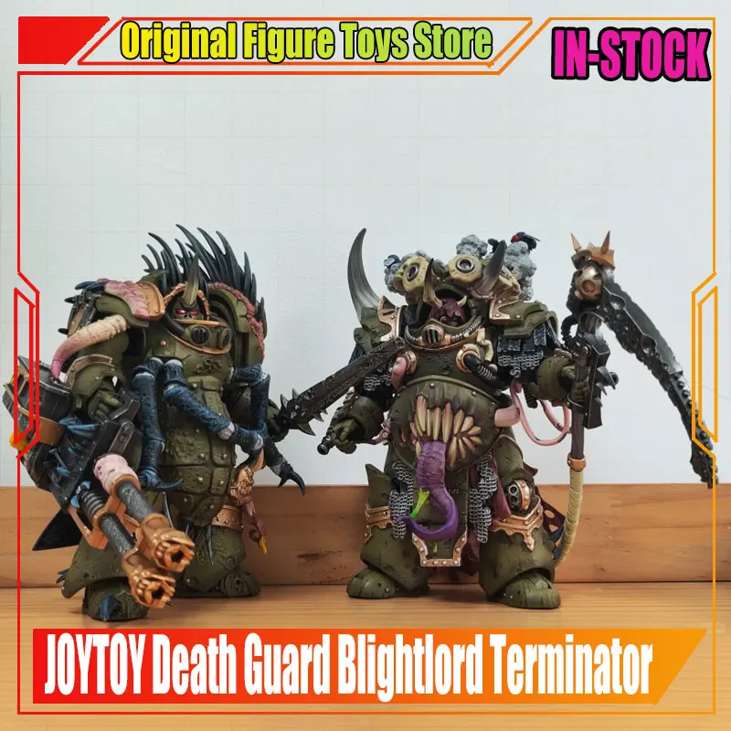 

JOYTOY 1/18 фигурки Death Guard Blightlord Terminator фигурка чумы морской смерти Blightlord Terminator игрушки