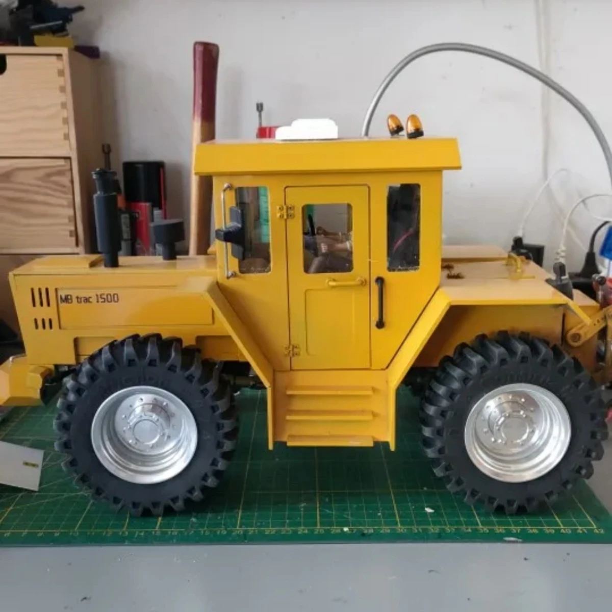 

RC Wheels/Tires fit Lesu Aoue 1050 accessories for 1/16 scale RC Tractor part